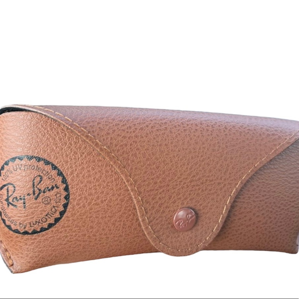 Brown Ray-Ban sunglasses case